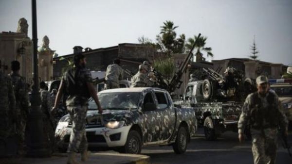 عناصر "القوة الوطنية المتحركة" 
