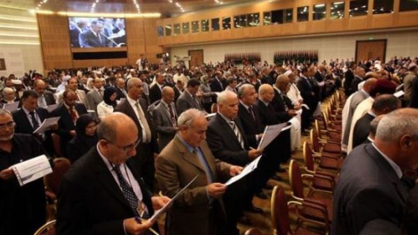 Mr. Droui was a former member of the National Transitional Council that served as the "political arm" that ended Gaddafi's dictatorship in 2011 (Courtesy of Press TV)
