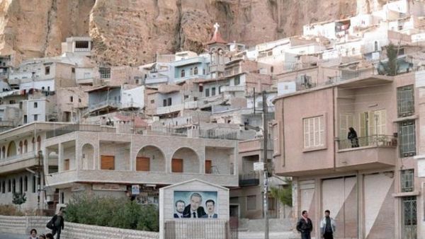 The Aramaic-speaking village of Maaloula was the scene of fierce clashes between Syrian troops and the Qaeda-linked Nusra front. (AFP/Getty)