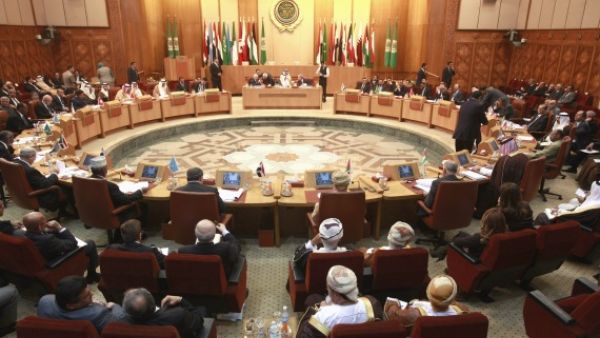 A general view shows the meeting of the Arab League Foreign ministers in the Egyptian capital Cairo on Dec.21,2013.[AFP]