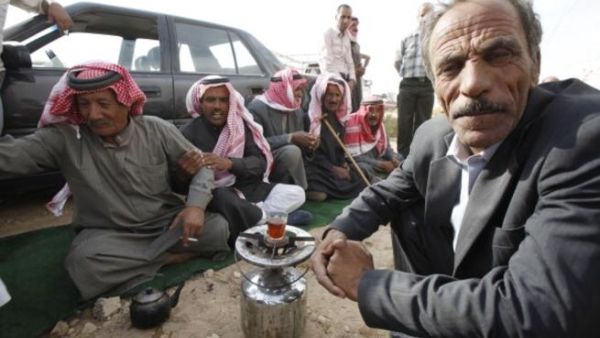 Make tea not war: Jordanian protestors not quite in the Egyptian vein