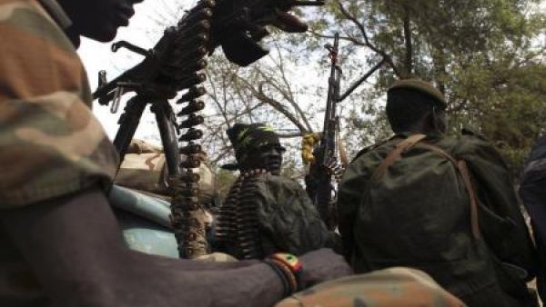 جنود من الجيش الحكومي بجنوب السودان في ملكال
