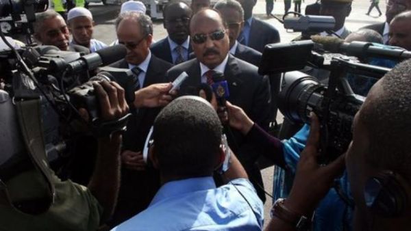 الرئيس الموريتاني محمد ولد عبد العزيز
