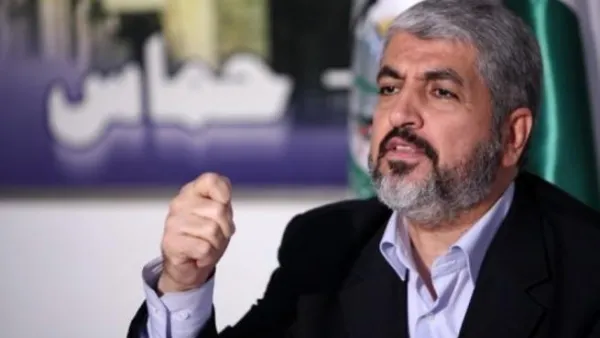 خالد مشعل رئيس المكتب السياسي لحركة المقاومة الاسلامية (حماس)