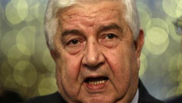 وزير الخارجية السوري وليد المعلم