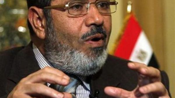 مرسي مرشح الاخوان المسلمين للرئاسة في مصر 