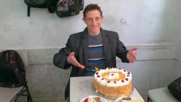 This photo of Mohammed was taken earlier at school where he celebrated what would be his last few hours of life.