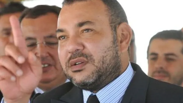 العاهل المغربي محمد السادس
