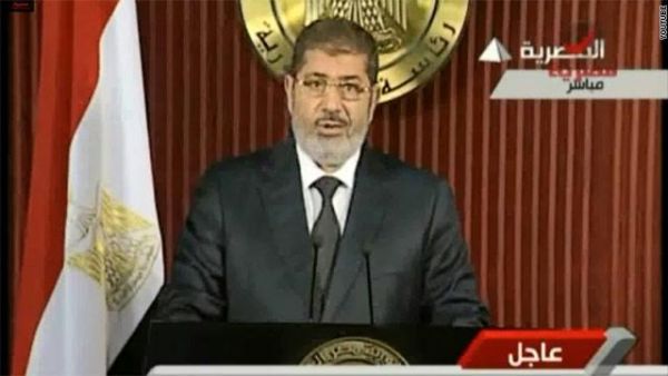 الرئيس المصري محمد مرسي