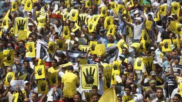 انصار الرئيس المصري المعزول محمد مرسي في القاهرة