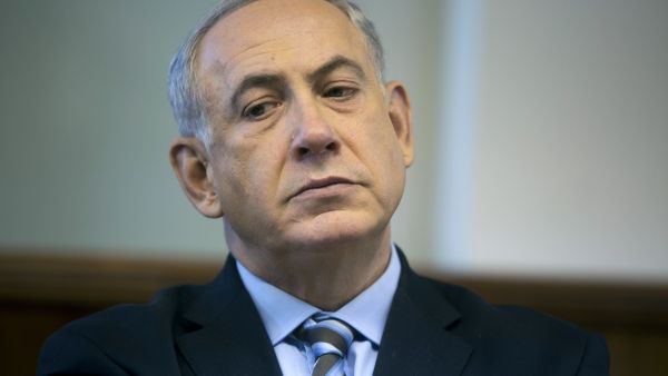 Netanyahu made his "inciting hatred" comment during a weekly cabinet meeting Sunday (Abir Sultan/AFP)