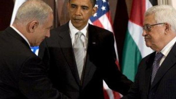 Obama, Abbas and Netanyahu