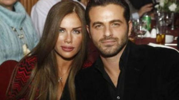 Nicole Saba with hubby Youssef El Khal.