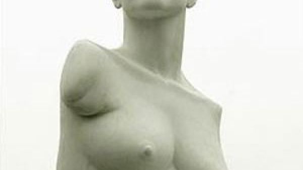 Phocomelia a rare medical condition where from birth the patient has no limbs. This marble statue is of the courageous now famous Alison Lapper, mother and active member of society born with the condition.