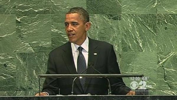 اوباما يلقي كلمته امام الجمعية العامة للامم المتحدة 