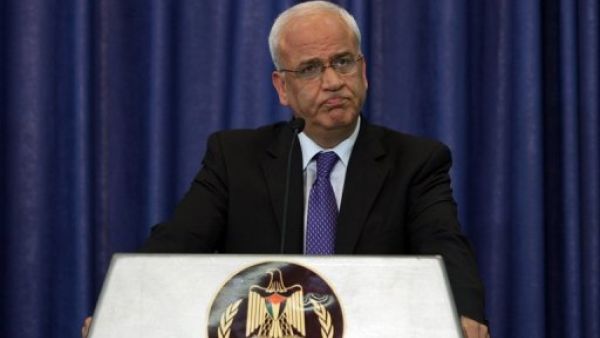 كبير المفاوضين الفلسطينيين صائب عريقات
