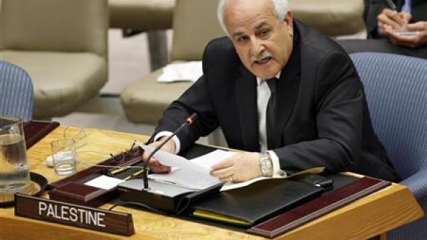 المبعوث الفلسطيني رياض منصور في نيويورك