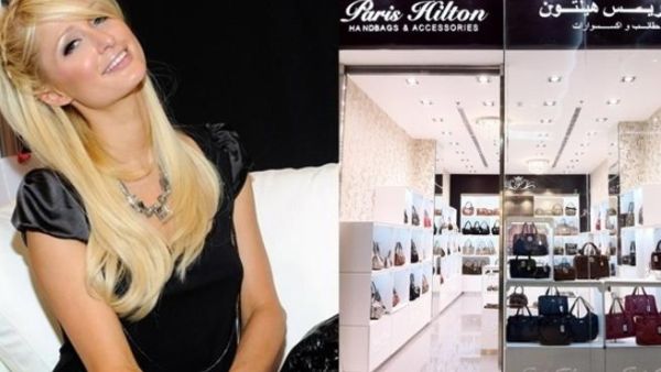 The launch marked Hilton's fifth store in the Kingdom (Photo courtesy www.parishilton.com)