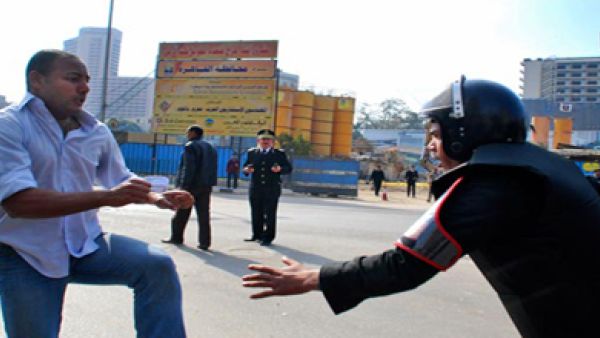 عودة الامن المركزي الى الشوارع 