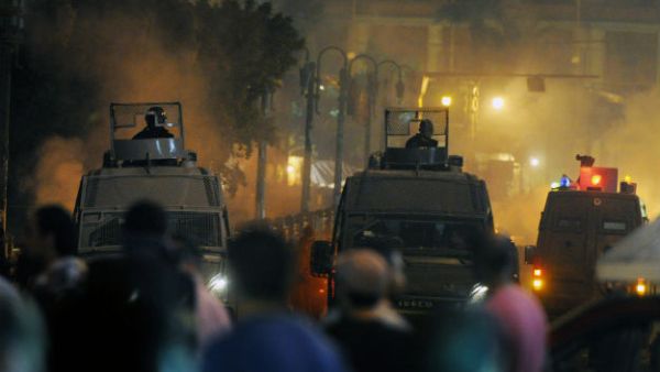 Thirty-eight Muslim Brotherhood detainees in the back of a police van suffocated to death in August after Egyptian police officers fired tear gas into the back of the vehicle where the prisoners were being held (Courtesy of World Observer)