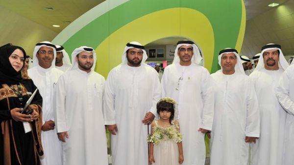 صورة جماعية لمدراء وموظفي اتصالات أثناء مشاركتهم في المعرض صورة جماعية لمدراء وموظفي اتصالات أثناء مشاركتهم في المعرض