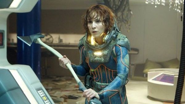 Prometheus got mixed reviews but don't tell this lady that.
