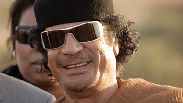 معمر القذافي