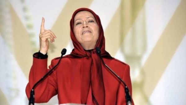 مريم رجوي رئيسة المجلس الوطني للمقاومة الايرانية (معارضة ايرانية في المنفى)،