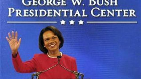 وزيرة الخارجية الأمريكية السابقة كوندوليزا رايس 