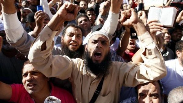 تظاهرة لسلفيين مصريين
