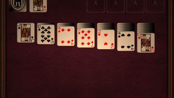 Game for one favorite- solitaire. Now a popular iPad activity across the generations.
