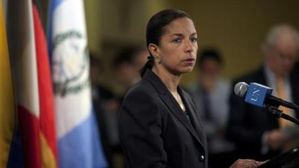 المندوبة الامريكية في الامم المتحدة سوزان رايس  المندوبة الامريكية في الامم المتحدة سوزان رايس