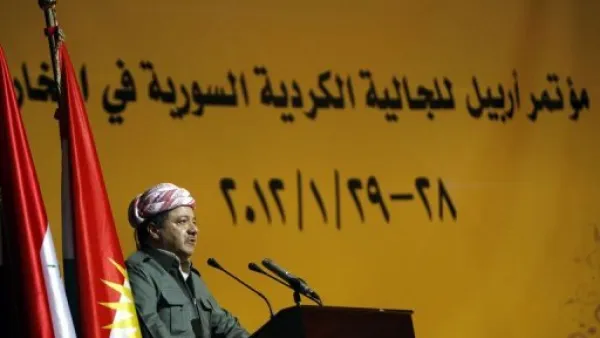 رئيس اقليم كردستان مسعود بارزاني