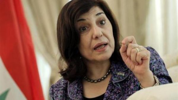 بثينة شعبان مستشارة الرئيس السوري بشار الأسد
