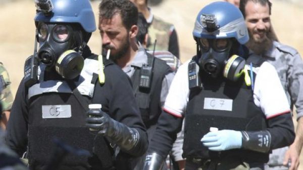 The OPCW has stated that it will run out of funding for its Syria mission by the end of this month (Mohammed Abdullah/Reuters)