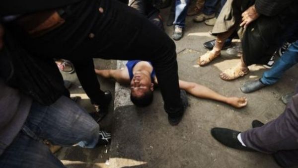 صدامات قرب ميدان التحرير 