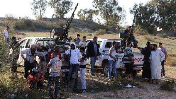 ارشيف/ افراد مليشيا في تاجوراء