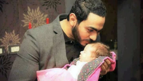 Tamer Hosny with his beautiful little girl Talia. (Image: Alonota.com)