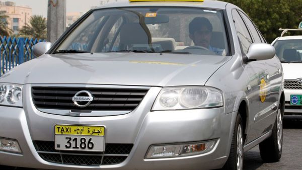 Nure Alam has been driving his taxi in UAE for five years (Courtesy of Emirates 24/7)