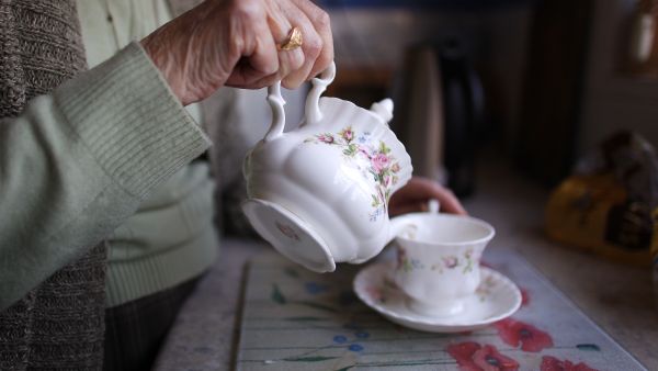 So the Brits really do sip tea on all occasions, preferring it in place of alcohol or champagne!