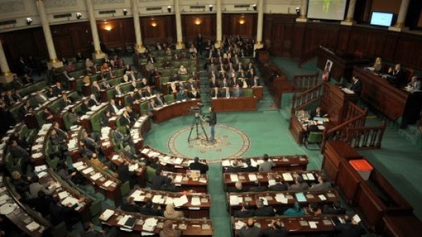 Tunisian MPs are supposed to complete the new draft constitution by Jan. 14 (Fethi Belaid/AFP)