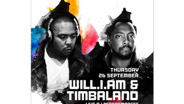 Will.i.am will be on fire and in style tonight, no doubt. (Image: Event Flyer) Will.i.am will be on fire and in style tonight, no doubt. (Image: Event Flyer)