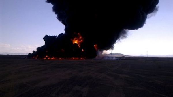 تفجير جديد يطال انبوب النفط في وسط اليمن 
