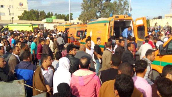 القوات الجوية المصرية تعلن تدمير عربات استُخدمت في الاعتداء على المسجد