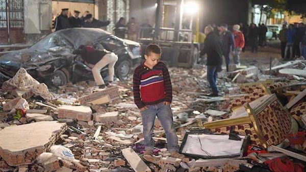  المسلحين حاولوا الفرار عبر دراجة بخارية