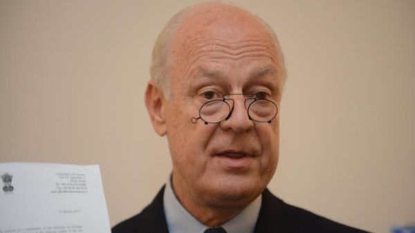 ستافان دي ميستورا مبعوث الأمم المتحدة الخاص لسوريا