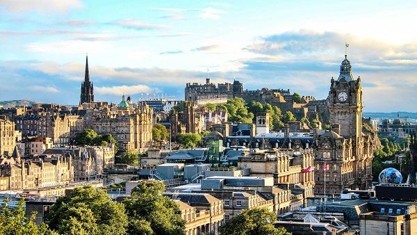 Scotland’s capital city, Edinburgh.