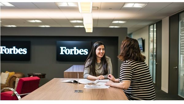 NU-Q junior, Oma Seddiq, is completing a 10-week residency with Forbes magazine in the U.S. NU-Q junior, Oma Seddiq, is completing a 10-week residency with Forbes magazine in the U.S.