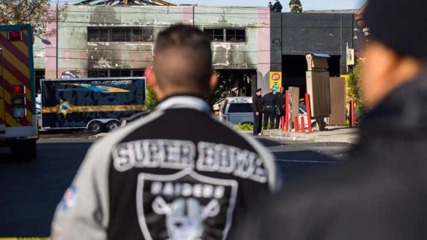 9 قتلى و25 مفقودا في حريق خلال حفل موسيقي قرب سان فرانسيسكو