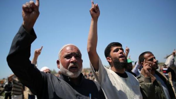 اصابة 4 فلسطينيين برصاص الجيش الاسرائيلي في قطاع غزة
